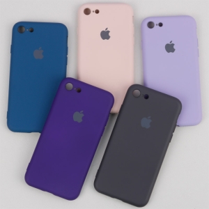 کاور مدل آیرون متال مات محافظ لنزدار مناسب برای گوشی موبایل آیفون iPhone 7 / 8 / SE 2020