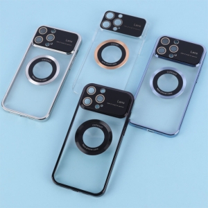 کاور مدل PC Lens Aperture شفاف دور براق مناسب برای گوشی موبایل آیفون iPhone 13