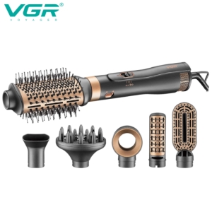 سشوار برس دار شش کاره وی جی آر V-491