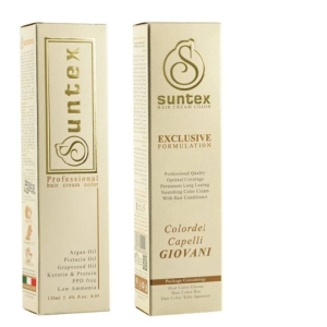 رنگ مو سانتکس شماره 4.1 مدل 2023 رنگ قهوه ای دودی خاکستری متوسط حجم 120 میلی لیتر