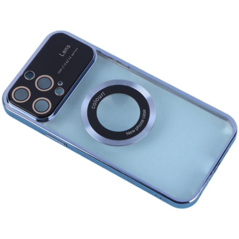 کاور مدل PC Lens Aperture شفاف دور براق مناسب برای گوشی موبایل آیفون iPhone 13