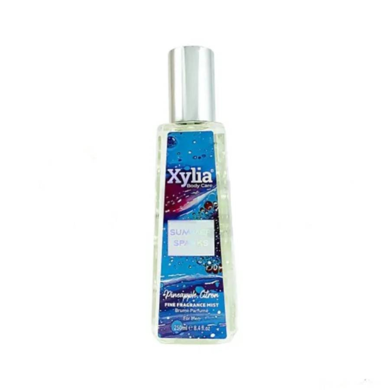 بادی اسپلش بدن و مو Xylia مدل SUMMER SPARKS حجم 250 میلی لیتر