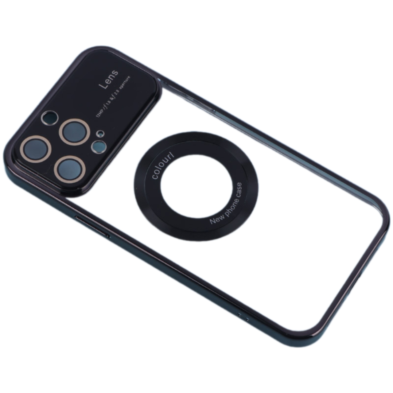 کاور مدل PC Lens Aperture شفاف دور براق مناسب برای گوشی موبایل آیفون iPhone 14 Pro Max