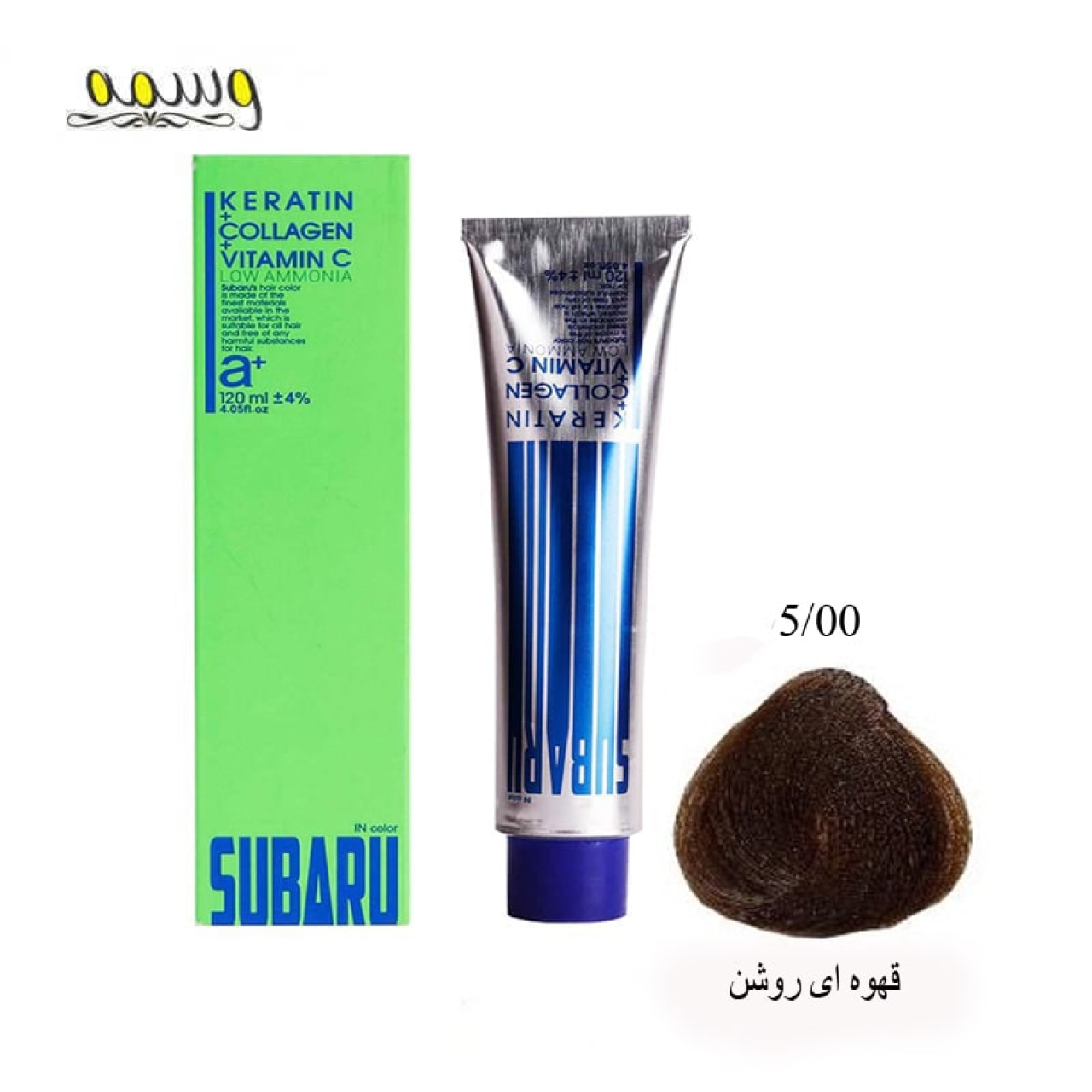 رنگ مو سوبارو شماره 10 حجم 120 میلی لیتر رنگ قهوه ای روشن