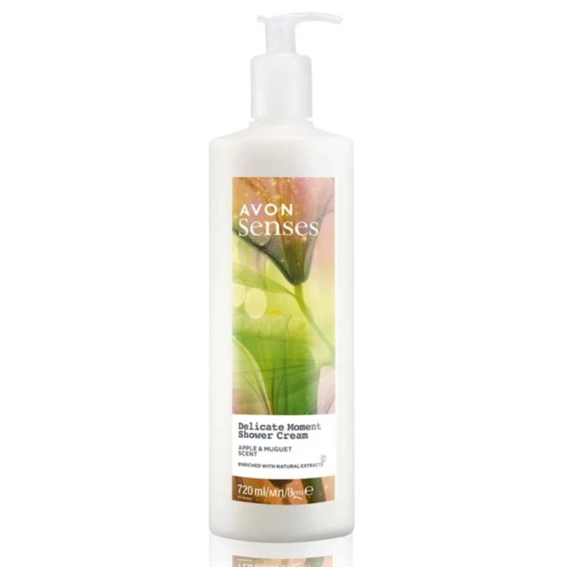کرم دوش حاوی عصاره سیب و مگویت اون AVON حجم 720 میل