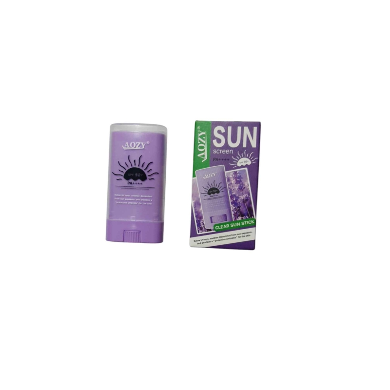 ضد آفتاب استیکی آزی AOZY مدل لوندر SPF 50 وزن 15 گرم