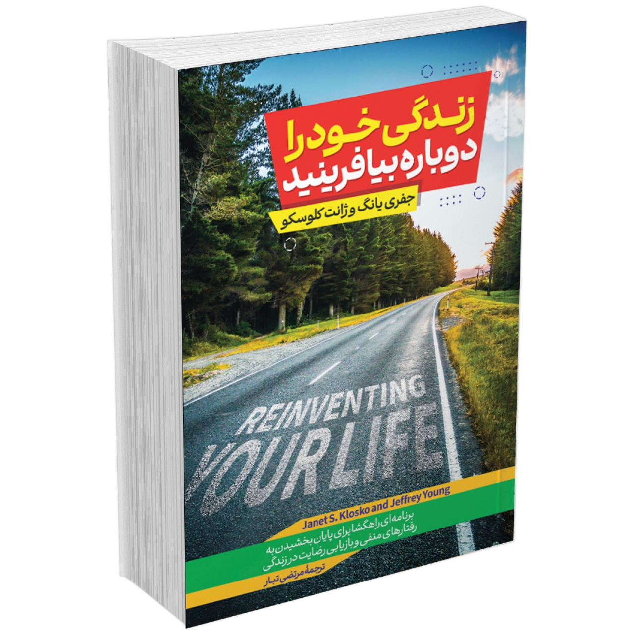 کتاب زندگی خود را دوباره بیافرینید اثر جفری یانگ انتشارات آبیژ