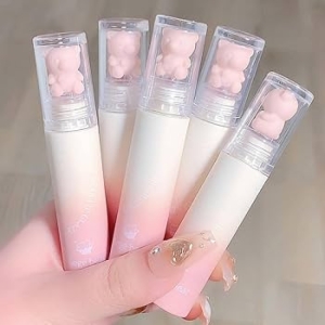 رژ مایع Gege Bear مدل خرسی شماره ۴