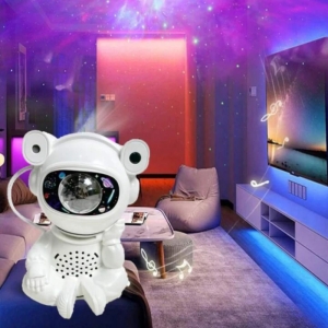 چراغ رومیزی مدل فضانورد طرح Astronaut اسپیکردار