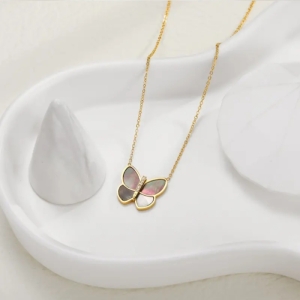 گردنبند زنانه مدل butterfly2