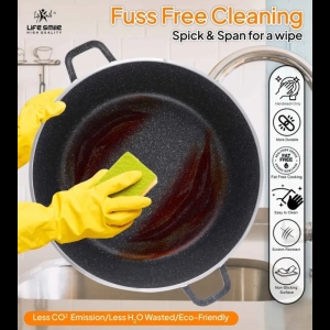 قابلمه گرانیتی لایف اسمایل مدل P7 سایز 32