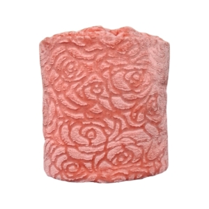 پتو مسافرتی تکنفره گلبافت مدل فلورا سایز ۱۶۰*۲۲۰ کد Gol160