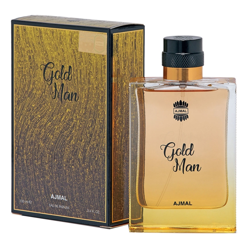 ادو پرفیوم مردانه اجمل مدل  gold man حجم ۱۰۰ میلی لیتر