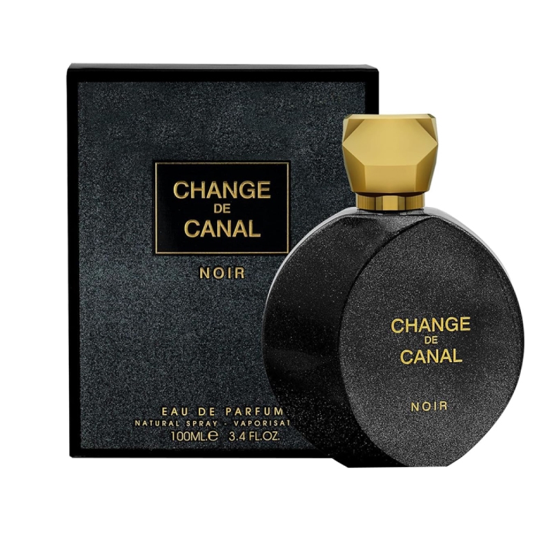 عطر ادکلن زنانه فراگرنس ورد مدل چنج د کانال نویر رایحه شنل کوکو نویر حجم 100 میل