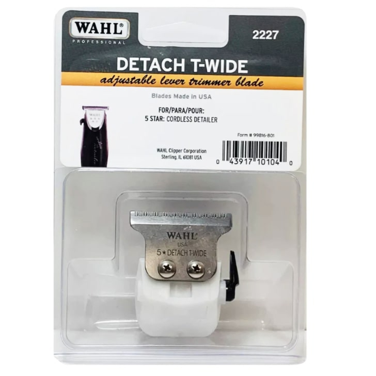 تیغه دیتیلر شارژری قدیمی مدل DETACH T-WIDE