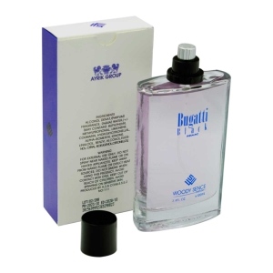 ادو پرفیوم مردانه وودی سنس مدل Bugatti Black  حجم 100 میلی لیتر
