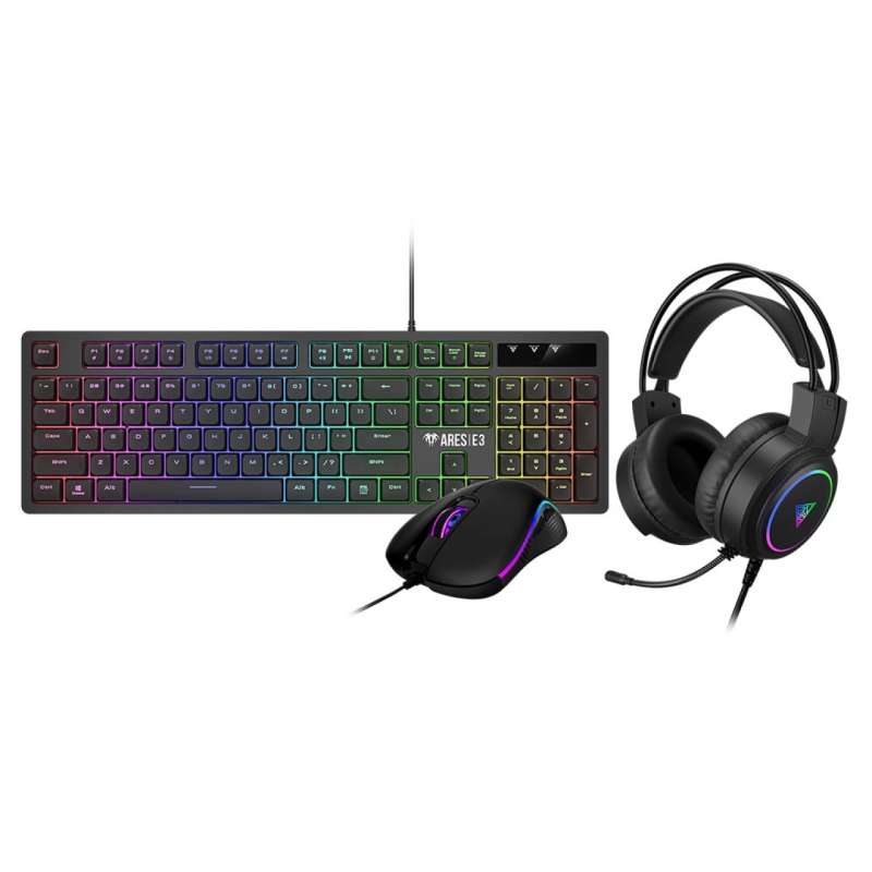 باندل ماوس و کیبورد و هدست گیمینگ گیم دیاس مدل POSEIDON E2 3-IN-1 COMBO