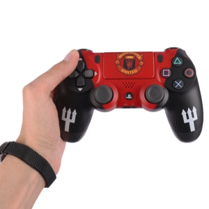 دسته بازی بی سیم Dualshock 4 High Copy درجه یک طرح Manchester United مناسب برای PS4