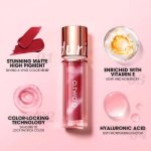 رژ لب مایع او تو او مدل Pink Rose شماره 07