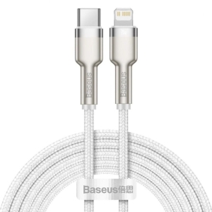 کابل تبدیل USB-C به لایتنینگ باسئوس مدل CATLJK 20W طول 2 متر
