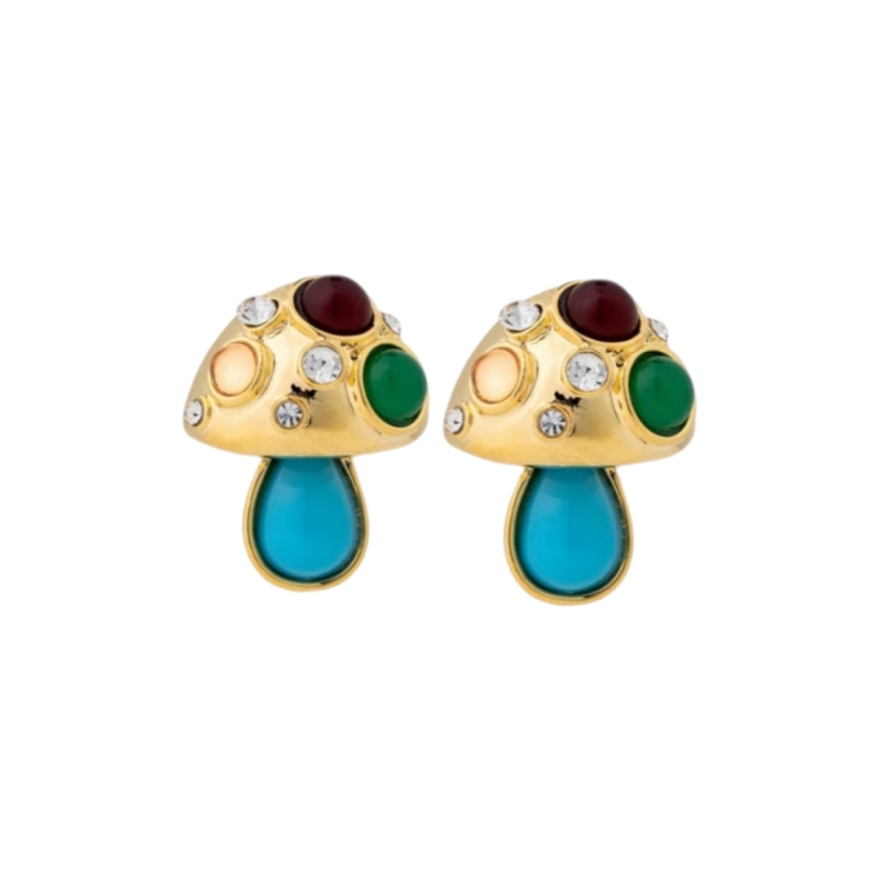 گوشواره زنانه مدل Mushroom 