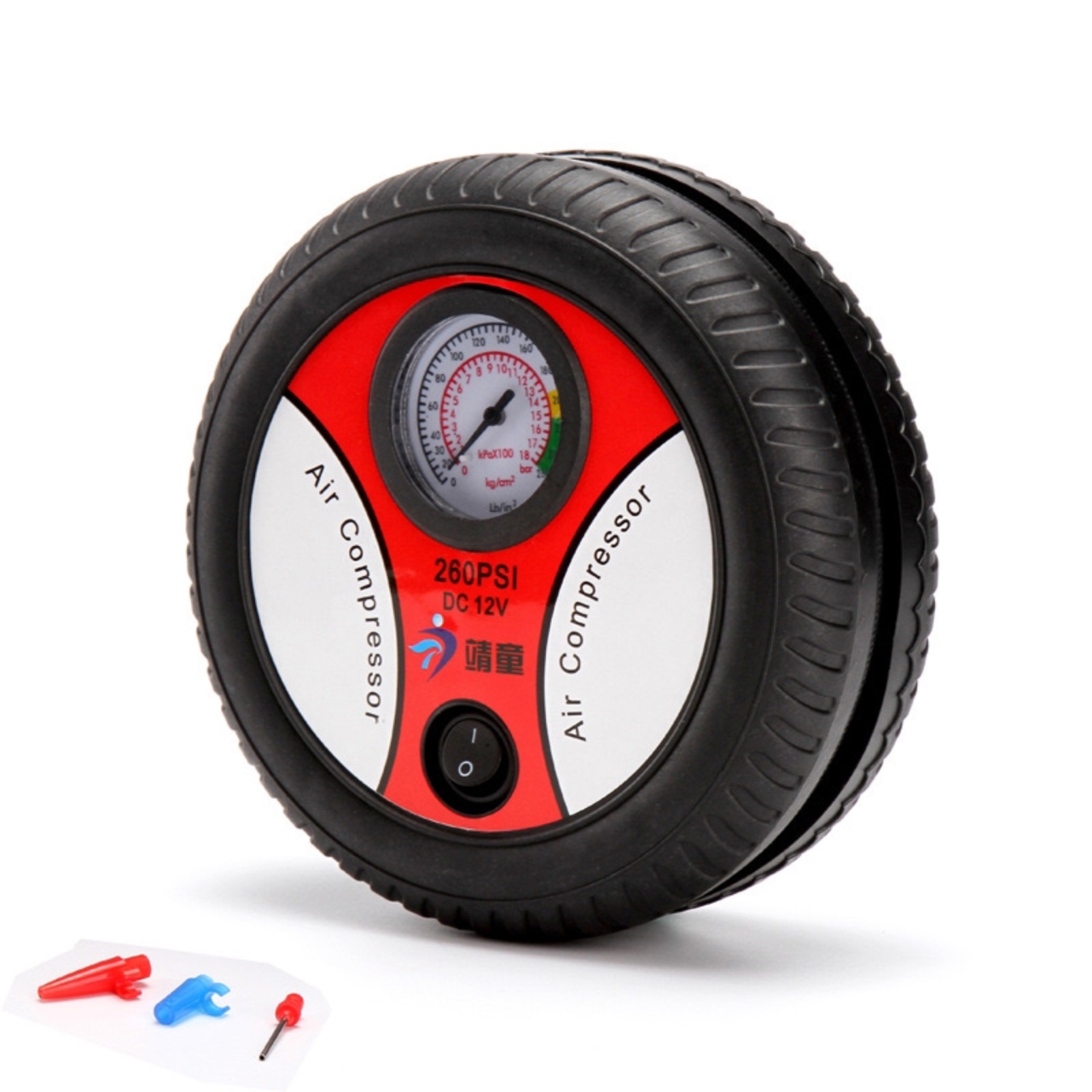 کمپرسور باد فندکی تک‌سیلندر جیبیکس مدل dc12v