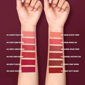 رژ لب مایع او تو او مدل Cream Orange Red شماره 08 حجم 5 میلی لیتر