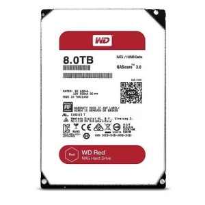 هارددیسک اینترنال وسترن دیجیتال RED WD80EFZX ظرفیت هشت ترابایت 