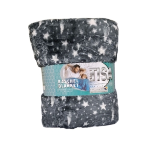 پتو مسافرتی دونفره تیسا مدل ستاره ای سایز ۲۲۰*۲۰۰ کد Tisa200