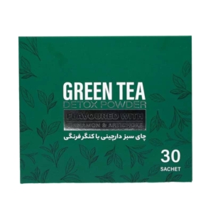 دتاکس چای سبز الن بیوتی پاکسازی کبد چرب بسته 30 عددی