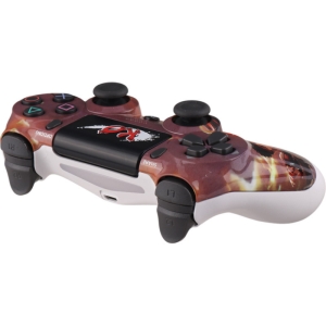دسته بازی بی سیم Dualshock 4 High Copy درجه یک برند Play x طرح Street Fighter 6 مناسب برای PS4