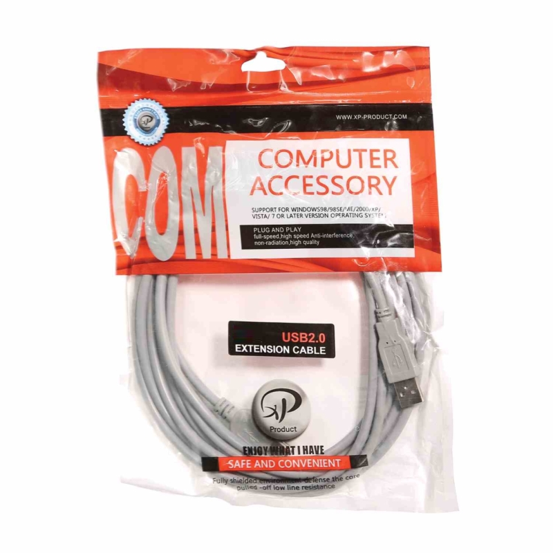 کابل افزایش طول USB 2.0 ایکس پی پروداکت طول 5 متر 