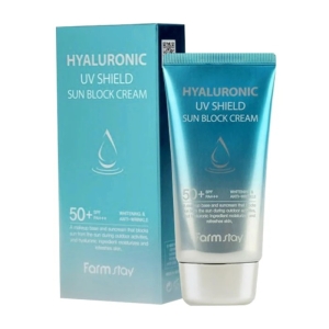 کرم ضد آفتاب فارم استی مدل هیالورونیک SPF 50وزن 70 گرم