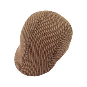 کلاه فلت مردانه مدل CIRCLE کد 15 33رنگ نسکافه ای
