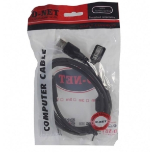 کابل افزایش طول USB 2.0 دی نت طول 5 متر 