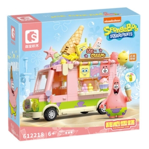 ساختنی سیمبوبلاک مدل Sponge Bob کد 612218
