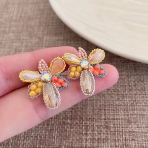 گوشواره زنانه مدل Flower