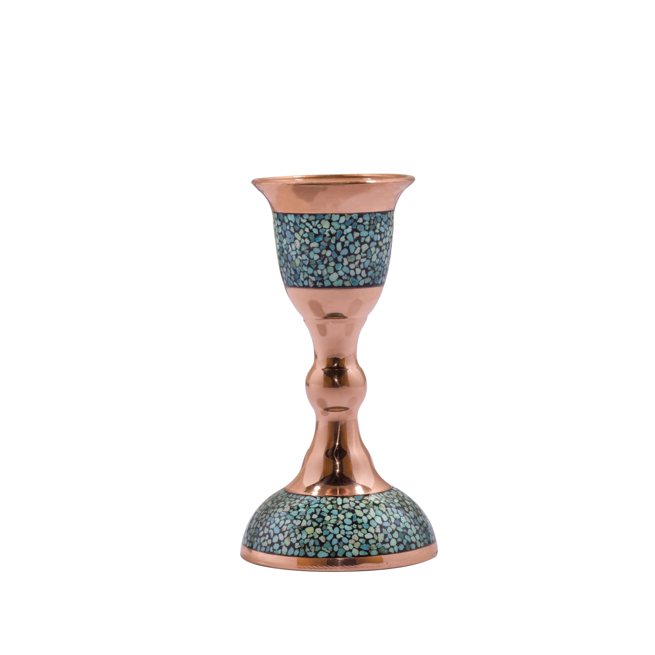 شمعدان فیروزه کوبی مدل F061