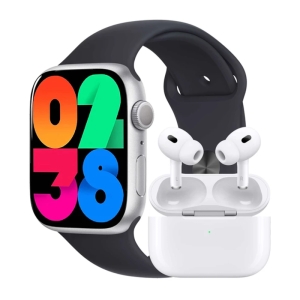 پک ساعت هوشمند سری ۱۰ ویسمی مدل wisme-x15 با ۷ بند فلزی و سیلیکون