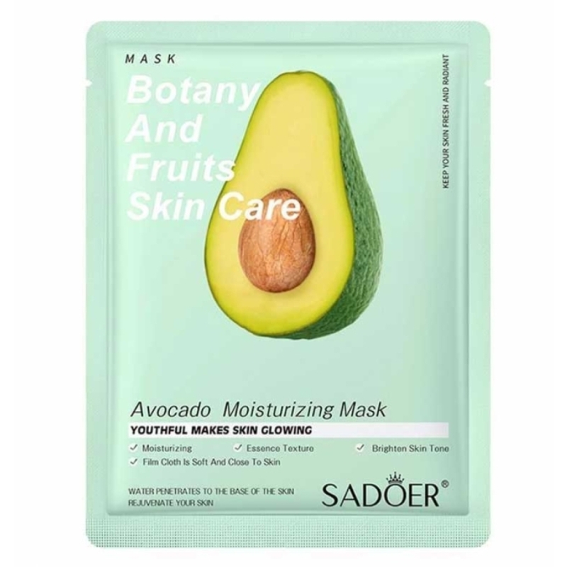 ماسک ورقه ای Sadoer مدل Avocado وزن25 گرمی