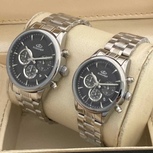 ست ساعت مچی زنانه و مردانه الگانس مدل WS-ENIM6936904 سه موتوره