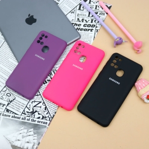 کاور محافظ لنزدار سیلیکونی مناسب برای گوشی موبایل سامسونگ Samsung Galaxy A21s