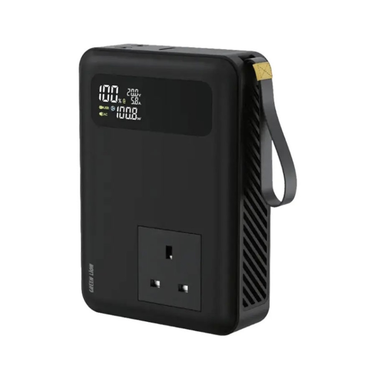 پاوربانک ۲۷۰ وات گرین لاین باخروجی برق مدل pb93 ظرفیت ۳۰۰۰ میلی آمپر ساعت