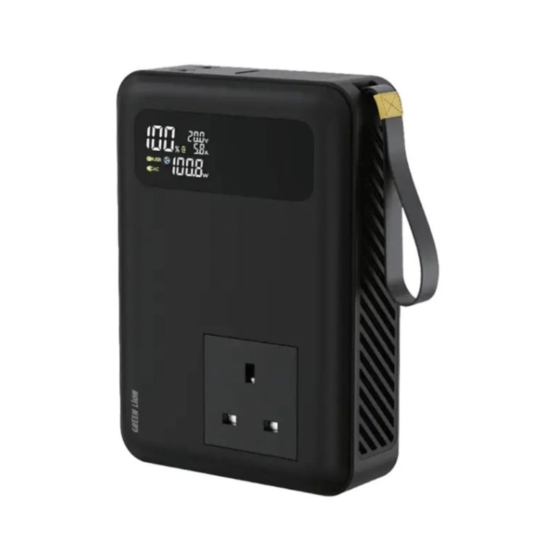 پاوربانک ۲۷۰ وات گرین لاین باخروجی برق مدل pb93 ظرفیت ۳۰۰۰ میلی آمپر ساعت