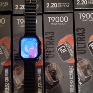 ساعت هوشمند t9000 ultra3 وایرلس شارژ