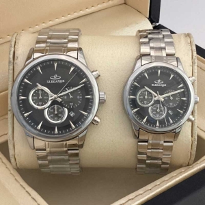 ست ساعت مچی زنانه و مردانه الگانس مدل WS-ENIM6936904 سه موتوره