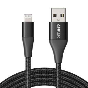 کابل شارژ USB به لایتنینگ انکر مدل A8452 PowerLine II Plus 