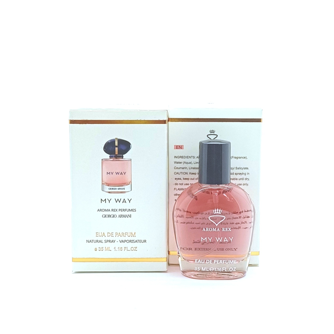 ادکلن زنانه آروما رکس مدل جورجیو آرمانی مای وی Giorgio Armani My Way حجم 35 میلی لیتر