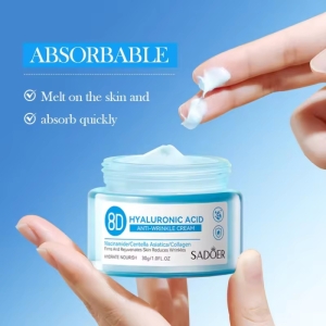 کرم مرطوب کننده سادور مدل هیالورونیک اسید 8D وزن 30 گرم