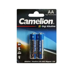 باتری دوتایی قلمی کملیون مدل  Camelion Digi Alkaline 1.5V AA